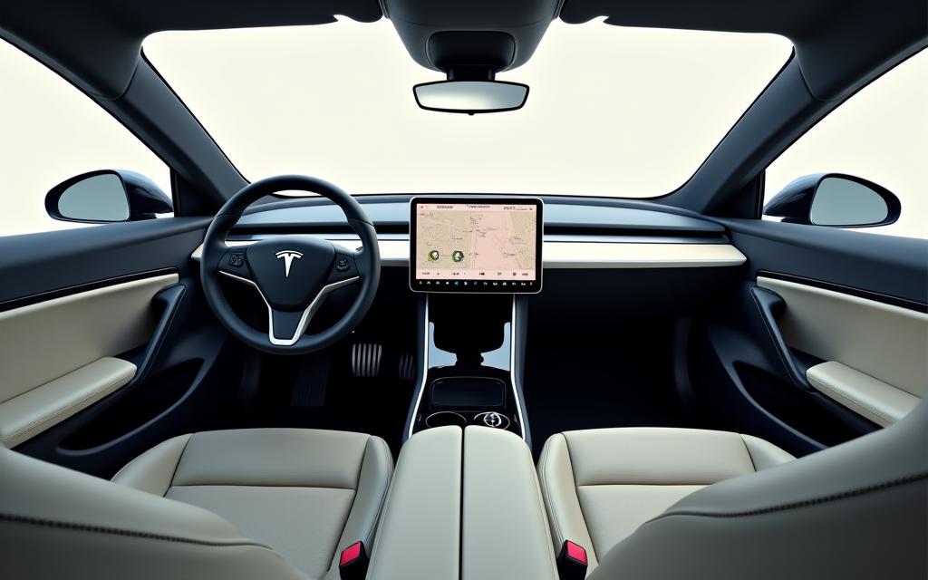 Nettoyage intérieur voiture électrique